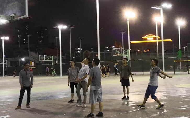 久阳友谊篮球赛